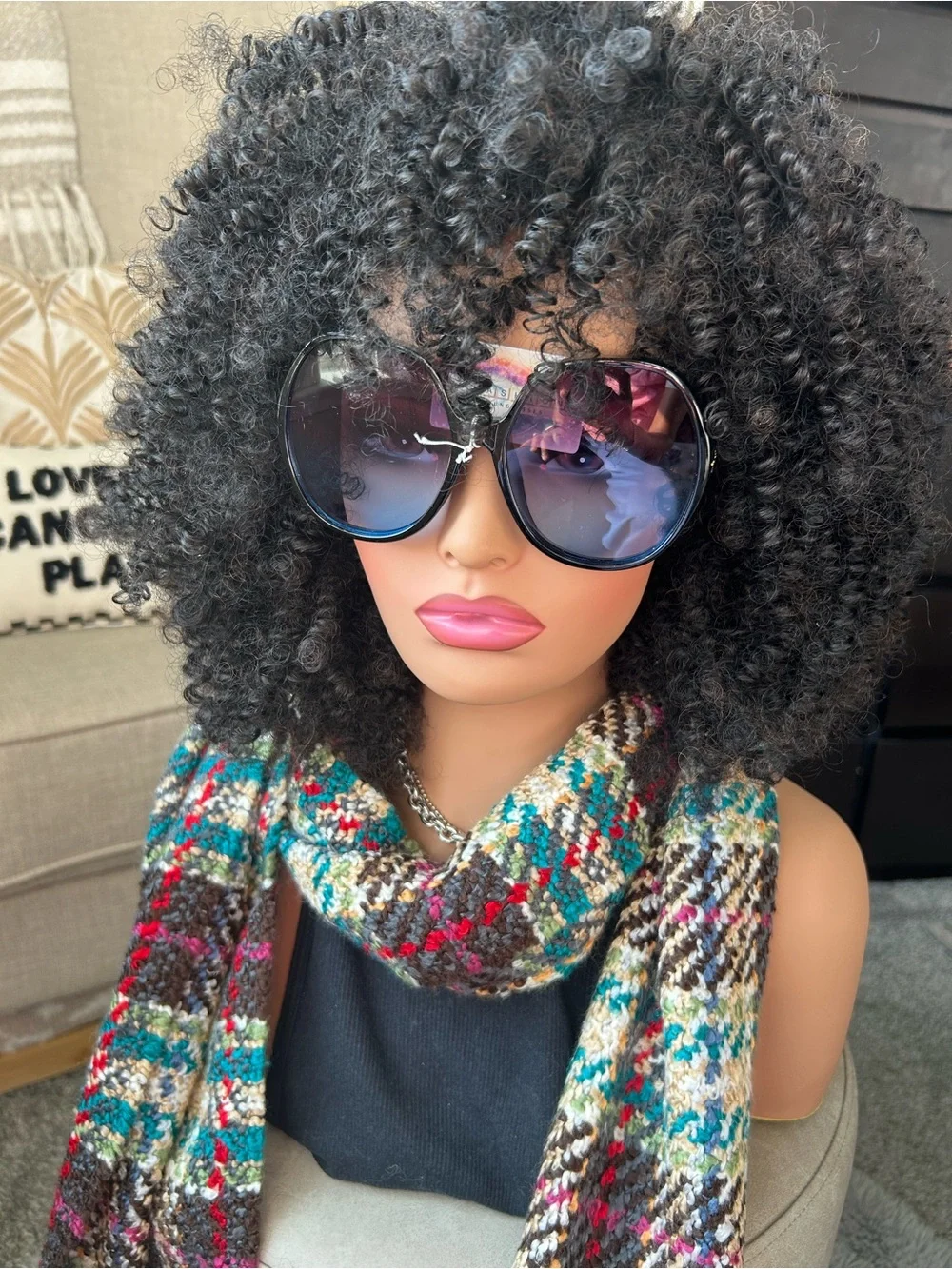 ✨NEW Oversized Gradient Black Sunglasses